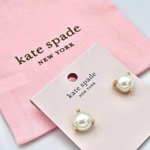 KATE SPADE Pearl Rise & Shine Stud Earrings